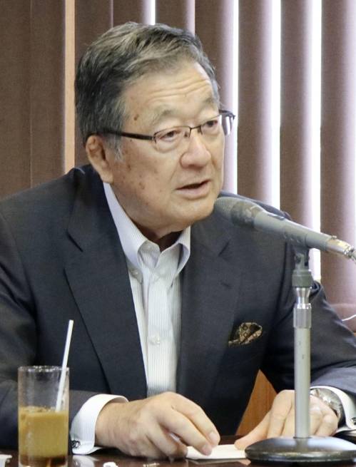 무네오카 쇼지(宗岡正二) 일본제철(전 신일본제철) 전 회장 [교도=연합뉴스 자료사진]