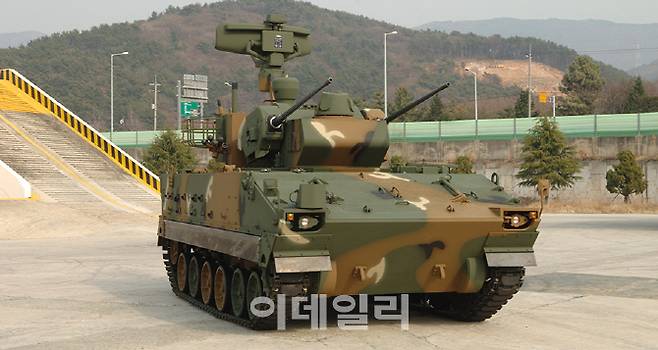 30mm 자주대공포 ‘비호’ [사진=한화디펜스]