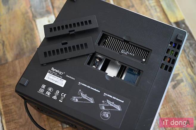 최대 2개의 NVMe M.2 SSD 장착 가능