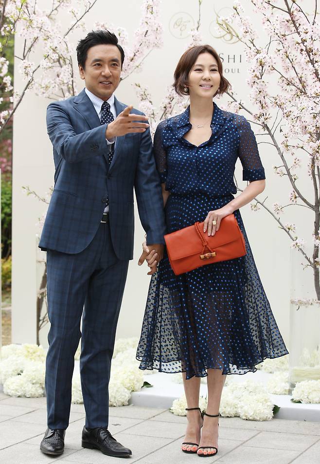 배우 김승우, 김남주 부부. [일간스포츠]