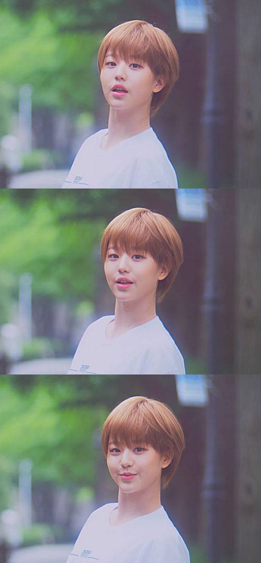 장원영 숏컷. /사진=유튜브 캡처