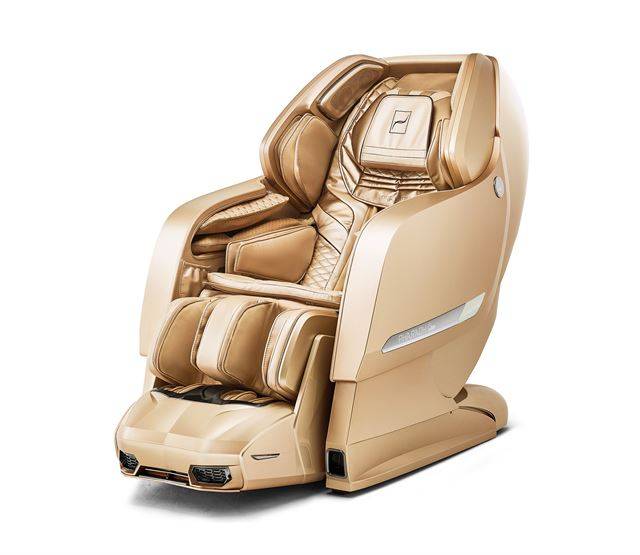 안마의자는 자동체형인식 기능이 있다. 앉자마자 몸을 인식하는 센서가 사용자의 어깨와 다리 길이를 감지한다. 사용자 체형의 맞춤형 마사지를 구현하기 위해서다. 인체공학적 입체설계가 안마 효과를 극대화시킨다. 사진은 바디프랜드의 ‘파라오2’. 바디프랜드 제공