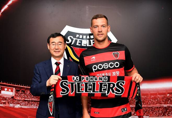 ▲ 포항 독일 공격수 영입 ⓒ포항스틸러스