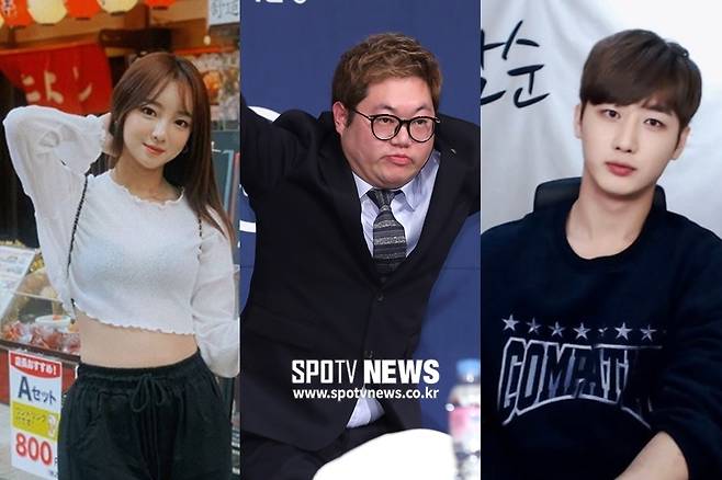 ▲ 성희롱 발언에 대해 사과한 BJ 외질혜(왼쪽), 감스트, NS 남순. 출처l외질혜 SNS, NS 남순 SNS, ⓒ곽혜미 기자