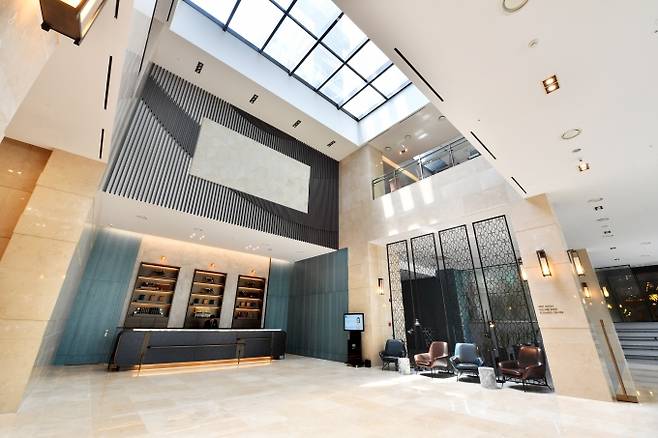 포포인츠 바이 쉐라톤 서울 구로 로비 전경 [사진=포포인츠 바이 쉐라톤 서울 구로]