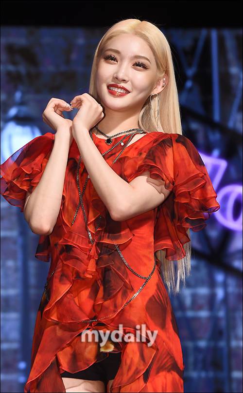 ▲ '청하라서 살린 메이크업'