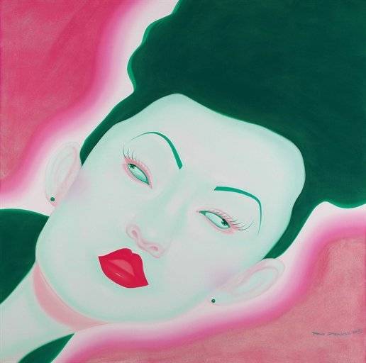 펑정지에,'Untitled'(,2006,oil on canvas,150X150 cm). [사진 갤러리 B.]