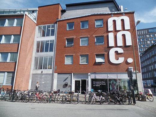 스웨덴 혁신 기업가들을 지원하는 밍크(말뫼 인큐베이터).