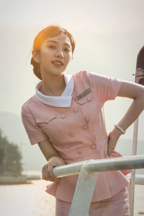 MBC 수목드라마 ‘병원선’에서 귀여운 막내 간호사로 출연한 권민아. 팬 엔터테인먼트 제공