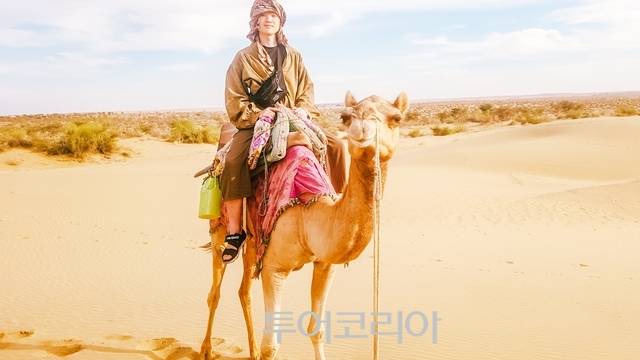 ▲ 자이살메르 낙타 사파리 투어