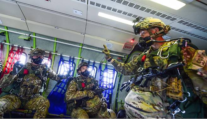 CCT 요원들의 훈련 모습 / 사진제공 = 공군