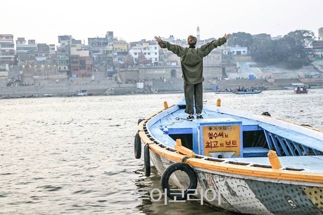 ▲ 바라나시 보트투어
