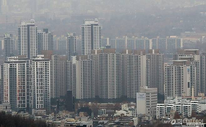 서울 강남권 아파트 단지 전경. /사진제공=뉴스1