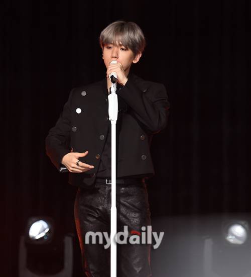 ▲ 엑소 백현 '솔로 데뷔에 확 바뀐 분위기'