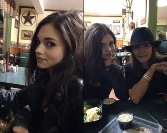 인디아 아이슬리와 올리비아 핫세./사진=올리비아 핫세 트위터