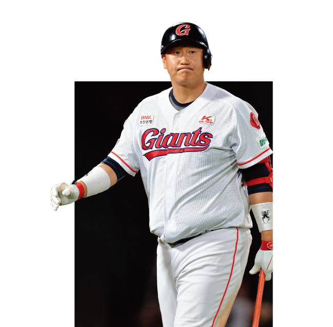 롯데 자이언츠의 프랜차이즈 스타 이대호. [동아DB]