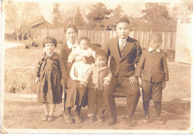 조선어학회 상임간사였던 이극로의 가족 사진. 1939년 결혼 10주년 기념으로 찍었다. 박용규 이극로연구소장 제공
