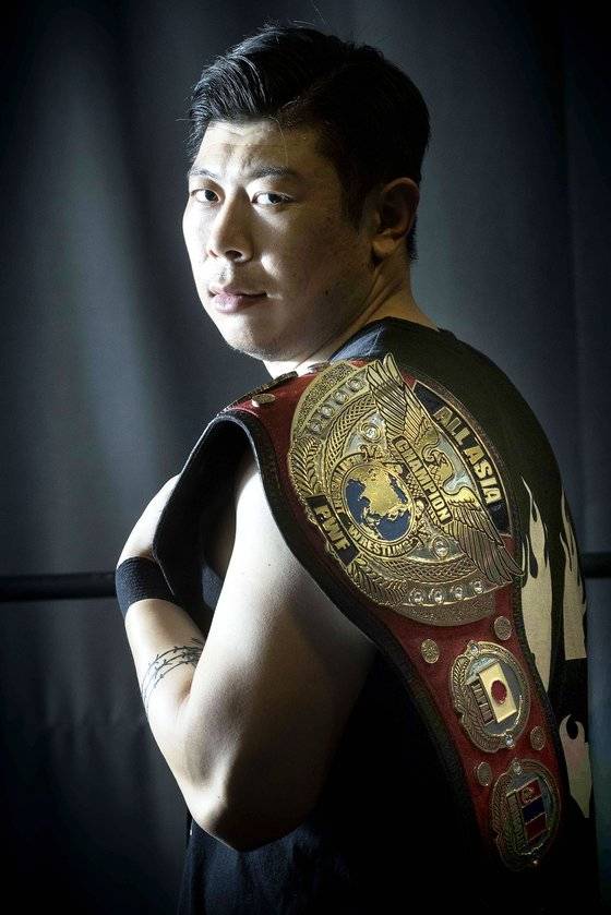 프로레슬러 김남석의 꿈은 더 큰 무대에 서서 한국의 프로레슬링을 널리 알리는 것이다. 장진영 기자