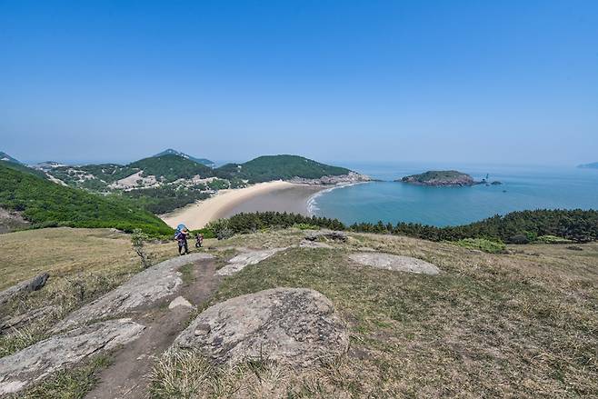 개머리언덕으로 올라가는 난코스. 이후는 천국이다