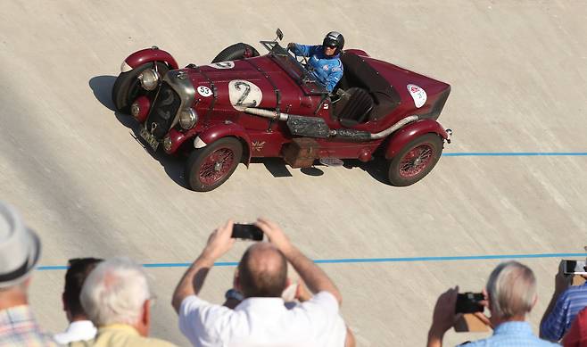 라곤다의 1938년식 스포츠 카. [로이터=연합뉴스]