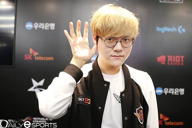 SK텔레콤 T1의 원거리 딜러 '테디' 박진성.