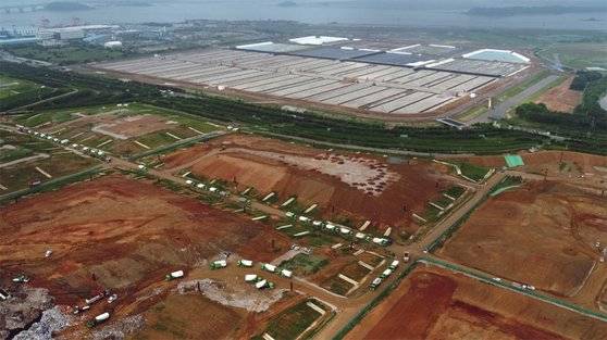 인천 서구 수도권 매립지 제3매립장 전경. / 사진:수도권매립지관리공사 홈페이지