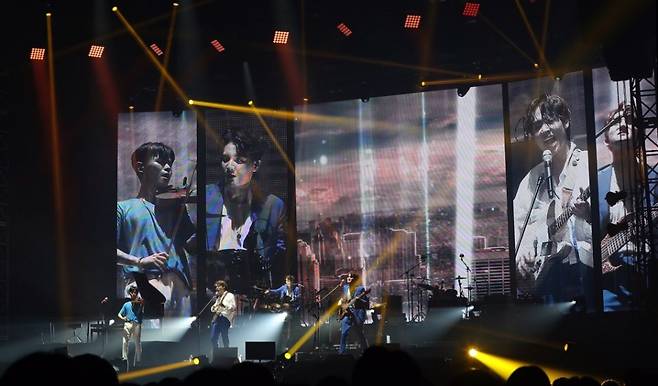 ▲ '슈퍼밴드 콘서트' 전국투어의 시작을 알리는 서울공연이 3일 고려대 화장체육관에서 성황리에 펼쳐졌다. 제공|JTBC