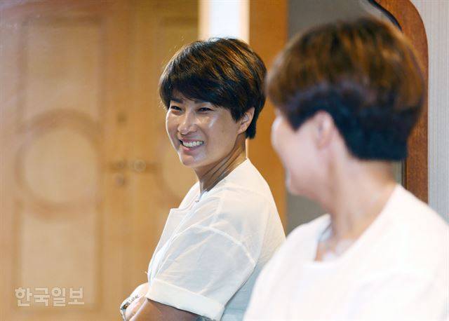 골프의 신화를 쓴 박세리 도쿄올림픽 국가대표팀 감독을 5일 서울 강남구의 한 호텔에서 만났다. 박 감독은 돌이켜 보면, 골프를 즐기면서 하지 못한 게 아쉽다고 말했다. 홍인기 기자