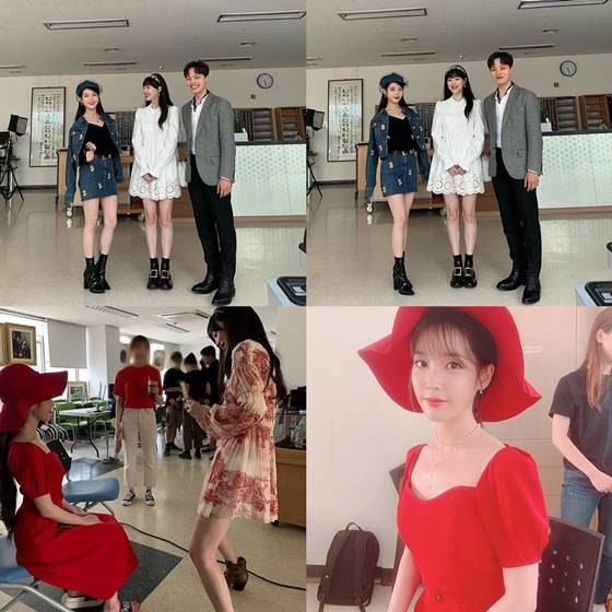 드라마 '호텔 델루나'에 출연한 설리 인증샷 /사진=설리 인스타그램