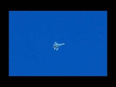 51구역을 날고 있는 러시아 전투기 Su-27. [사진 유튜브 G11PMD 계정 캡처]