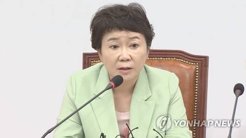 자유한국당 정미경 최고위원 [연합뉴스TV 제공]