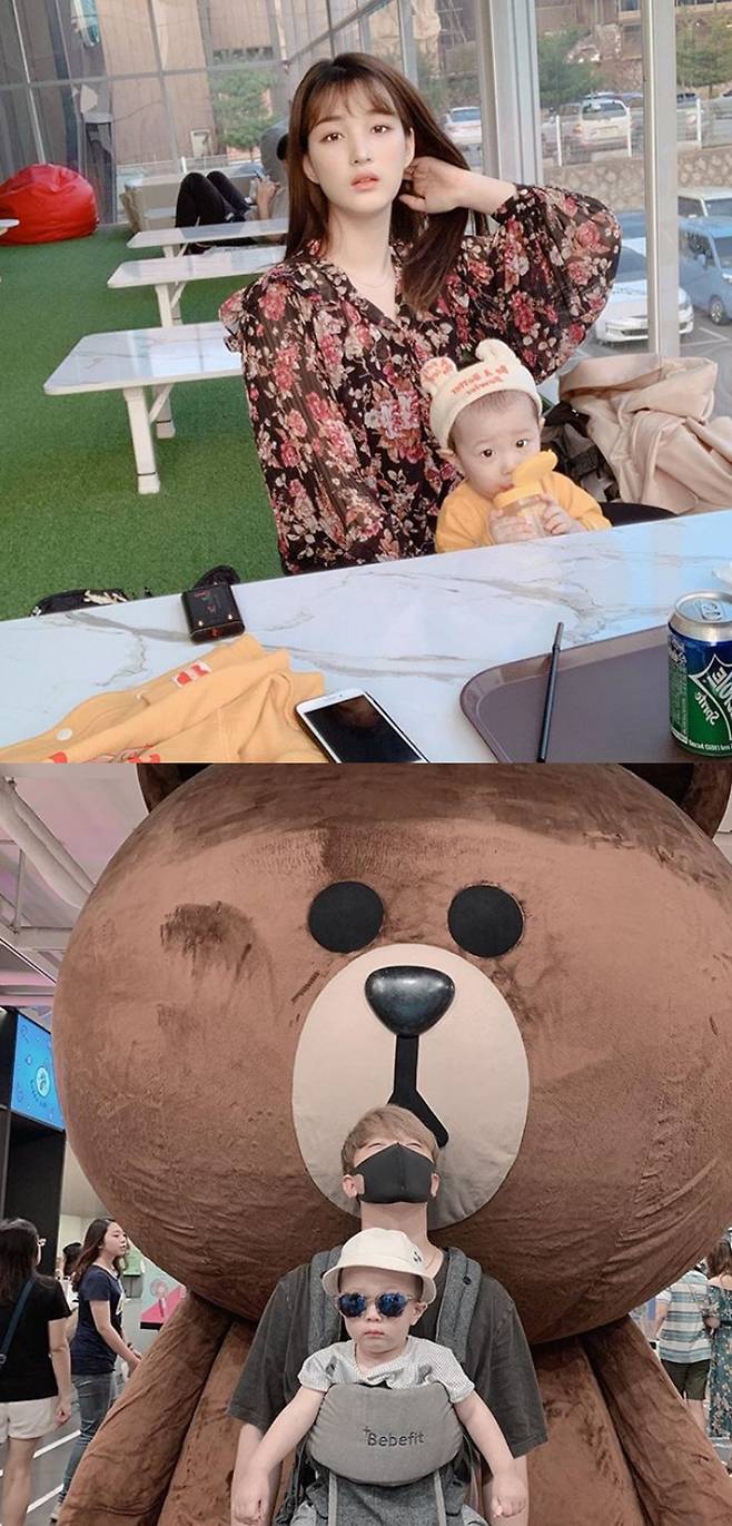 ▲ 최민환 율희 부부와 첫째 아들 재율 군. 출처ㅣ율희 인스타그램