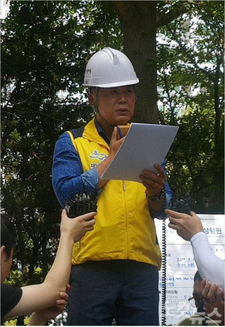 수원시 이영인 도시정책실장. (사진=고무성 기자)