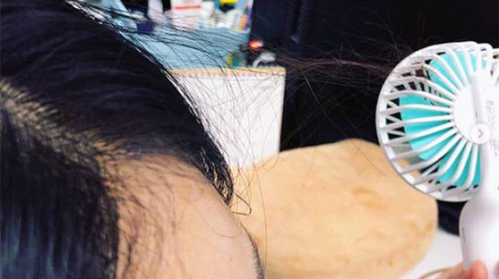 손선풍기 피해 사례 / 인스타그램 캡처