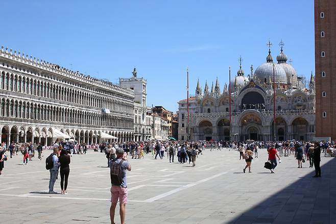 동서양의 화려한 조화, 산마르코 광장
