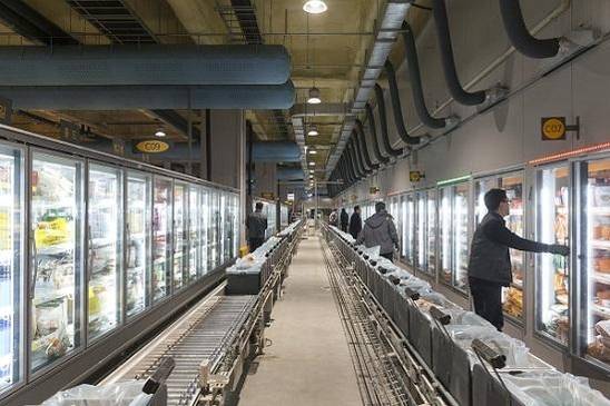 경기도 김포시의 SSG닷컴 온라인 전용 물류센터 ‘네오’ 내부 모습. / 조선일보DB