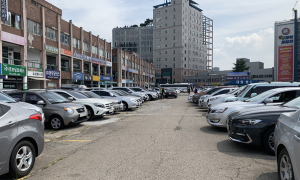 서울 성동구 장안평 중고차 매매단지. /민서연 인턴기자