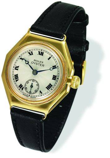 1926년 세계 최초로 출시된 방수시계 롤렉스 오이스터.