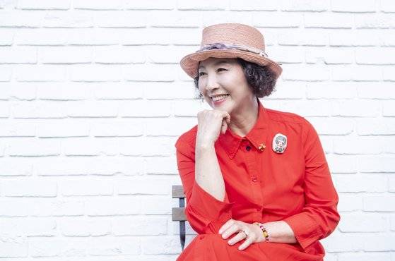 고두심은 진실하게 자기를 다스려야 좋은 연기를 할 수 있다고 했다. 권혁재사진전문 기자