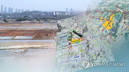 3기 신도시 청사진(CG) [연합뉴스TV 제공]