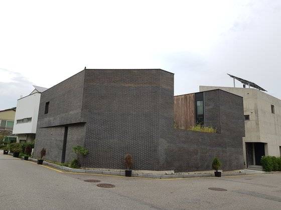 판교 단독주택의 모습. 한은화 기자