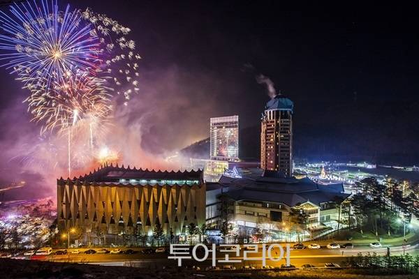 ▲ 하이원 불꽃쇼