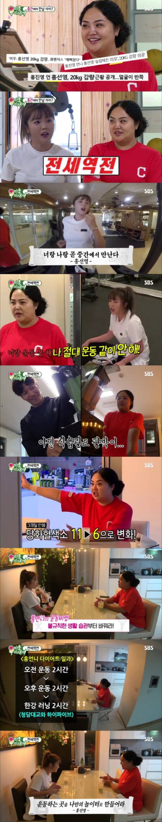 ▲ 8일 방송된 SBS '미운 우리 새끼' 방송화면 캡처