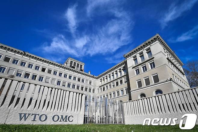 스위스 제네바에 있는 WTO 본부.(자료사진)  © AFP=뉴스1