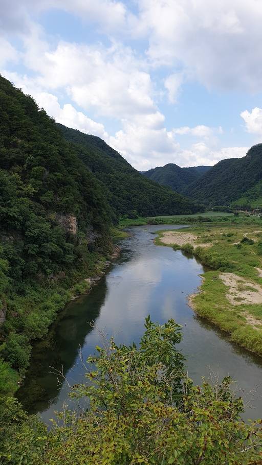 단종이 매일 오른 청령포 노산대 전망