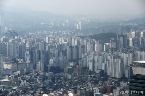 서울 강남권 아파트 단지 전경. /사진=뉴스1