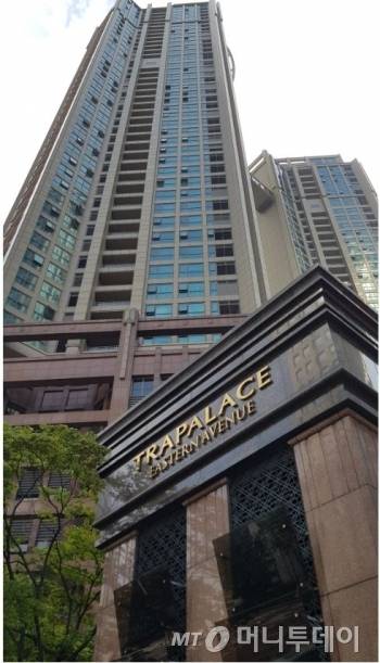 목동 트라팰리스 이스턴에비뉴 단지 모습/사진= 박미주 기자