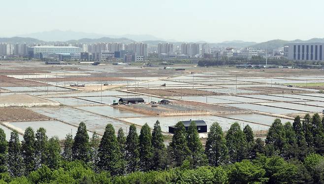 3기 신도시로 지정된 경기도 부천시 대장지구 일대의 모습. [연합뉴스]