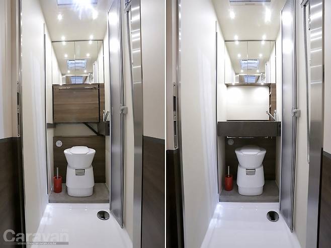 Q18 VARIO 후면 중앙 욕실 겸 화장실