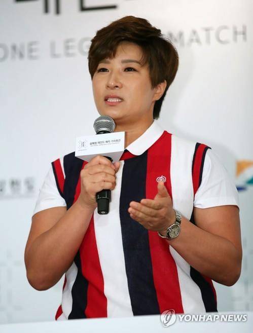 박세리 도쿄올림픽 여자 골프 감독. [연합뉴스 자료 사진]